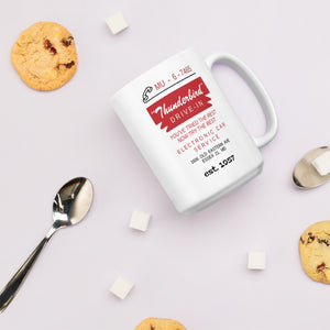 Thunderbird Drive-In Retro 15oz Coffee mug
