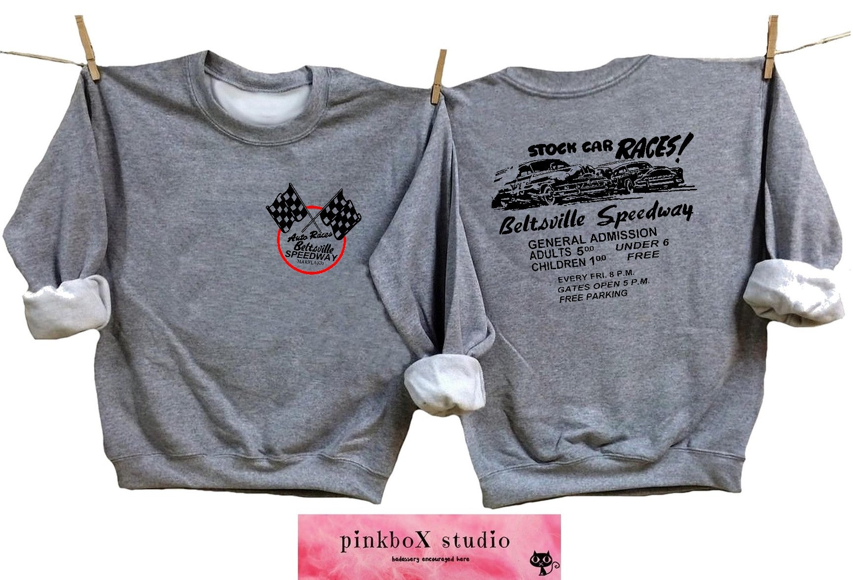 Beltsville Speedway Unisex Sweatshirt