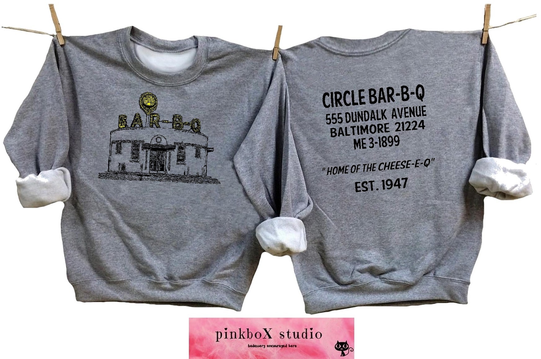 Circle BBQ Unisex Sweatshirt