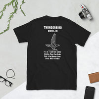 Thunderbird Drive-In Black Short-Sleeve Unisex T-Shirt