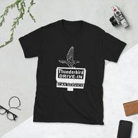 Thunderbird Drive-In Black Short-Sleeve Unisex T-Shirt