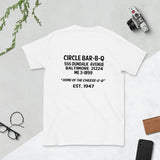 The Circle BBQ Drive In, Dundalk MD Short-Sleeve Unisex T-Shirt
