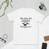 Seagull Inn White Short-Sleeve Unisex T-Shirt