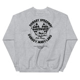 Dorsey Speedway Vintage Logo replica Unisex Gray Sweatshirt S-5XL