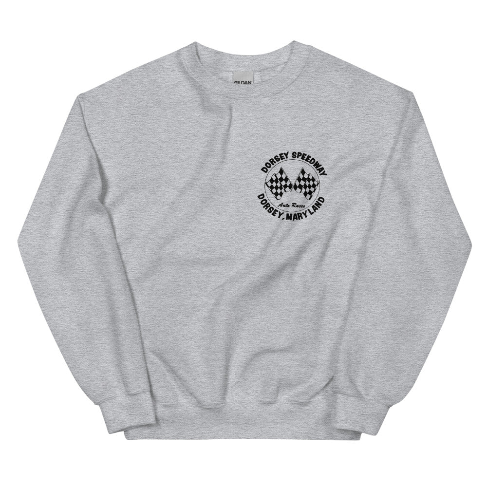 Dorsey Speedway Vintage Logo replica Unisex Gray Sweatshirt S-5XL