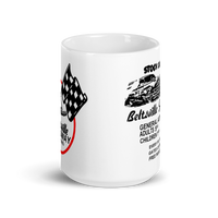 Beltsville Speedway Retro Coffee Mug White glossy mug