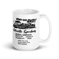 Beltsville Speedway Retro Coffee Mug White glossy mug