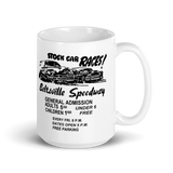 Beltsville Speedway Retro Coffee Mug White glossy mug